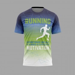 Спортна тениска за бягане RUNING  #375