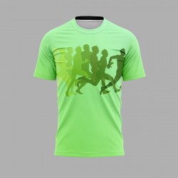 Спортна тениска за бягане Run with Heart #377