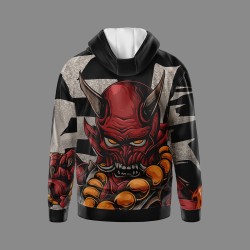 3D СУИТШЪР DEMON MASK #321
