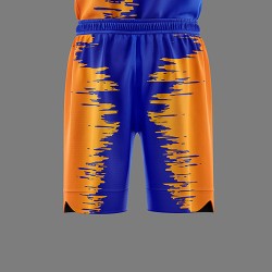 Basketball Kit Orang Blue Magic #102