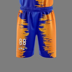 Basketball Kit Orang Blue Magic #102