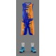 Basketball Kit Orang Blue Magic #102 Basketball Kit Orang Blue Magic #102